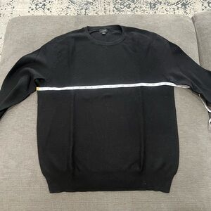 J. Crew Men's Classic Black Crewneck Sweater